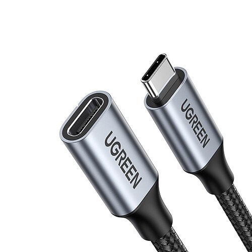 Ugreen USB C Extension Cable Type C Extender Cord USB-C Thunderbolt 3 for Xiaomi Nintendo Switch USB 3.1 USB Extension Cable
Ugreen USB C Extension Cable Type C Extender Cord USB-C Thunderbolt 3 for Xiaomi Nintendo Switch USB 3.1 USB Extension Cable
