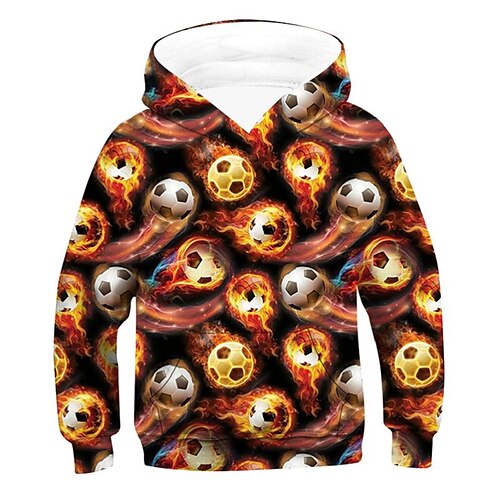 Kids Boys World Cup Hoodie Pullover Graphic Football Long Sleeve Pocket Children Top Outdoor 3D Print Hoodie Active Sports Orange Winter 7-13 Years
Kids Boys World Cup Hoodie Pullover Graphic Football Long Sleeve Pocket Children Top Outdoor 3D Print Hoodie Active Sports Orange Winter 7-13 Years