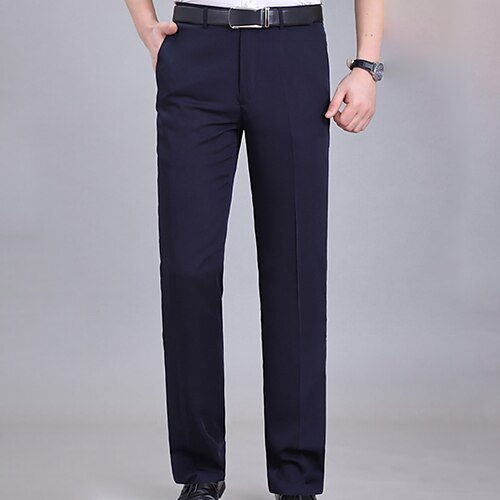 Men's Dress Pants Chinos Trousers Pocket Straight Leg Solid Colored Breathable Soft Office Daily Chic & Modern Casual Wine Royal Blue Micro-elastic
Men's Dress Pants Chinos Trousers Pocket Straight Leg Solid Colored Breathable Soft Office Daily Chic & Modern Casual Wine Royal Blue Micro-elastic