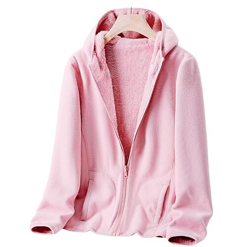 Women's Zip Hoodie Sweatshirt Basic Sherpa Fleece Teddy Zipper Pocket Fushcia Green Purple Solid Color Plain Casual Hoodie Long Sleeve Fleece M L XL 2XL 3XL 4XL / Fleece lined
Women's Zip Hoodie Sweatshirt Basic Sherpa Fleece Teddy Zipper Pocket Fushcia Green Purple Solid Color Plain Casual Hoodie Long Sleeve Fleece M L XL 2XL 3XL 4XL / Fleece lined