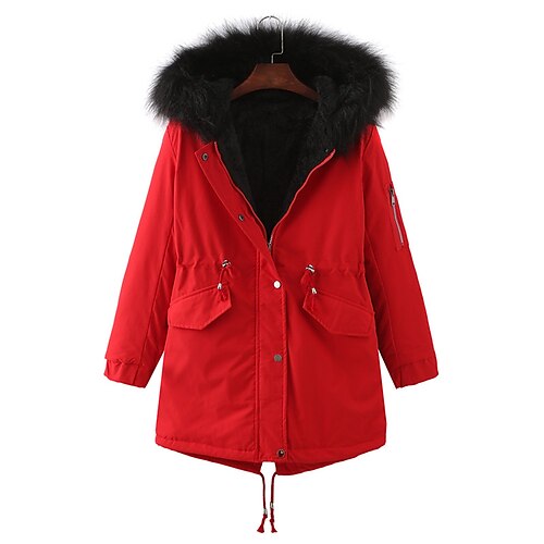 Per donna Taglia grossa Giacca in pile Parka Tasche Liscio Esterno Casual Manica lunga Con cappuccio Standard Inverno Autunno Verde militare chiaro Nero Rosa L XL XXL 3XL
Per donna Taglia grossa Giacca in pile Parka Tasche Liscio Esterno Casual Manica lunga Con cappuccio Standard Inverno Autunno Verde militare chiaro Nero Rosa L XL XXL 3XL