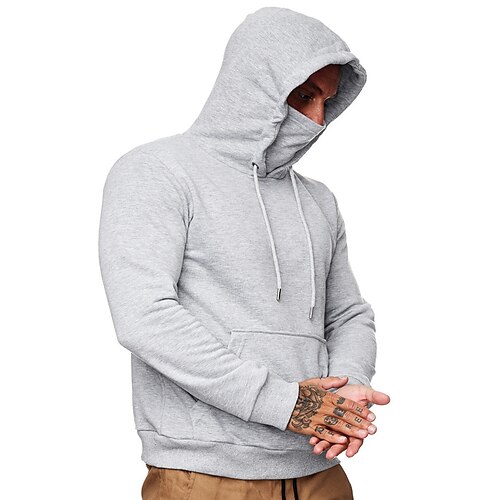 Men's Hoodie Sweatshirt Pocket Long Sleeve Top Athleisure Winter Thermal Warm Breathable Soft Running Jogging Training Sportswear Activewear Solid Colored Dark Grey Gray White / Micro-elastic
Men's Hoodie Sweatshirt Pocket Long Sleeve Top Athleisure Winter Thermal Warm Breathable Soft Running Jogging Training Sportswear Activewear Solid Colored Dark Grey Gray White / Micro-elastic