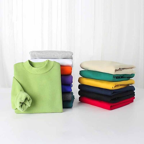 Kids Boys Sweatshirt Pullover Solid Color Long Sleeve Children Top Outdoor Cotton Sweatshirt Fashion Cool Color blue Green Black Winter 7-13 Years / Fall
Kids Boys Sweatshirt Pullover Solid Color Long Sleeve Children Top Outdoor Cotton Sweatshirt Fashion Cool Color blue Green Black Winter 7-13 Years / Fall