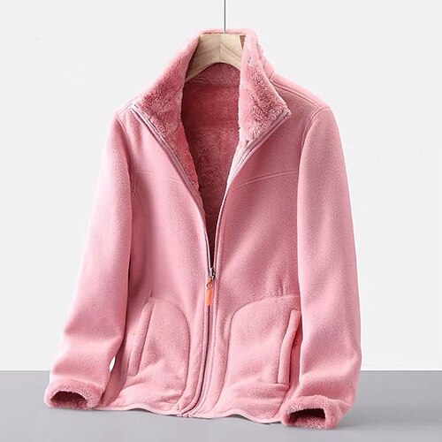 Women's Zip Hoodie Sweatshirt Pullover Sherpa Fleece Teddy Zipper Pocket Fushcia Green Purple Solid Color Plain Street Long Sleeve Fleece M L XL 2XL 3XL 4XL
Women's Zip Hoodie Sweatshirt Pullover Sherpa Fleece Teddy Zipper Pocket Fushcia Green Purple Solid Color Plain Street Long Sleeve Fleece M L XL 2XL 3XL 4XL