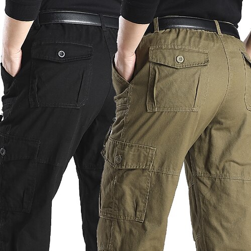 Men's Cargo Pants Trousers Elastic Waist Leg Drawstring Multi Pocket Solid Color Comfort Breathable Full Length Casual Daily Going out 100% Cotton Sports Stylish ArmyGreen Yellow Micro-elastic
Men's Cargo Pants Trousers Elastic Waist Leg Drawstring Multi Pocket Solid Color Comfort Breathable Full Length Casual Daily Going out 100% Cotton Sports Stylish ArmyGreen Yellow Micro-elastic