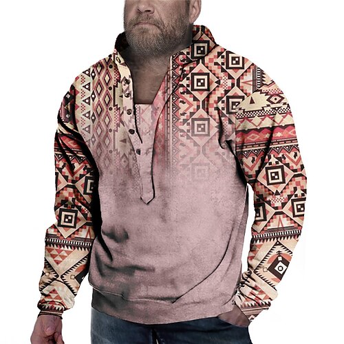 Men's Plus Size Pullover Sweatshirt Big and Tall Graphic Henley Long Sleeve Spring & Fall Basic Fashion Streetwear Comfortable Casual Sports Tops
Men's Plus Size Pullover Sweatshirt Big and Tall Graphic Henley Long Sleeve Spring & Fall Basic Fashion Streetwear Comfortable Casual Sports Tops