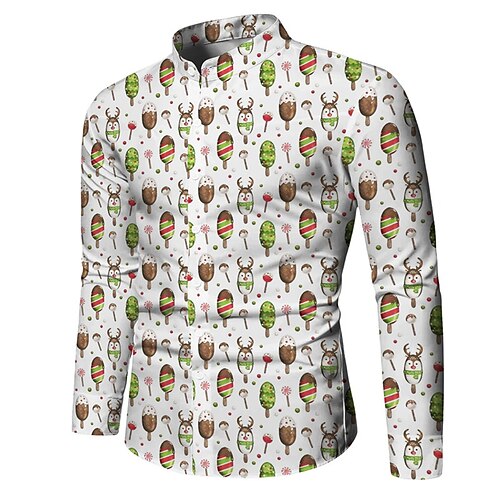 Men's Shirt Graphic Prints Penguin Stand Collar White 3D Print Christmas Street Long Sleeve Button-Down Print Clothing Apparel Fashion Designer Casual Soft
Men's Shirt Graphic Prints Penguin Stand Collar White 3D Print Christmas Street Long Sleeve Button-Down Print Clothing Apparel Fashion Designer Casual Soft