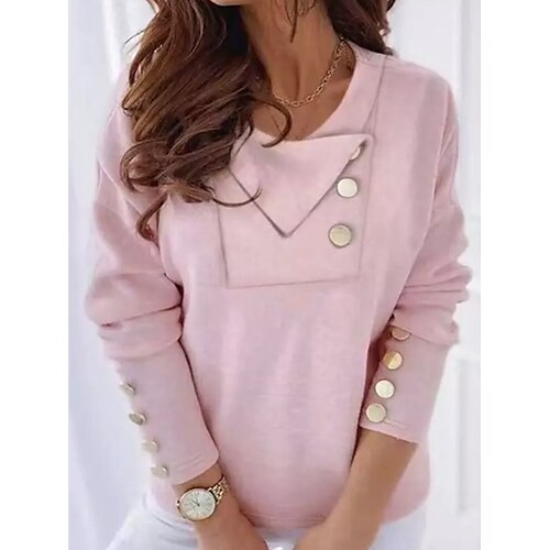 Dame Pullover genser Jumper Heklet Strikke Avklipt Knapp Strikket Ren farge V-hals Stilfull Fritid Ferie Ut på byen Vinter Høst Rosa S M L / Langermet / Normal
Dame Pullover genser Jumper Heklet Strikke Avklipt Knapp Strikket Ren farge V-hals Stilfull Fritid Ferie Ut på byen Vinter Høst Rosa S M L / Langermet / Normal