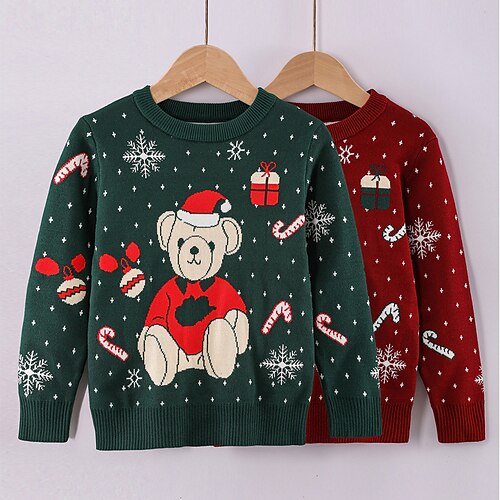 Toddler Boys Sweater Cartoon Long Sleeve Outdoor Cotton Fashion Wine Winter Clothes 3-7 Years / Fall
Toddler Boys Sweater Cartoon Long Sleeve Outdoor Cotton Fashion Wine Winter Clothes 3-7 Years / Fall