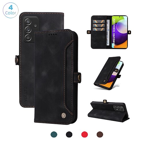 Phone Case For Samsung Galaxy Full Body Case A73 A53 A33 S22 S22 Plus S22 Ultra S21 FE S20 A72 A52 A42 Note 20 Ultra Wallet Dustproof Anti-lost Solid Colored TPU PU Leather
Phone Case For Samsung Galaxy Full Body Case A73 A53 A33 S22 S22 Plus S22 Ultra S21 FE S20 A72 A52 A42 Note 20 Ultra Wallet Dustproof Anti-lost Solid Colored TPU PU Leather