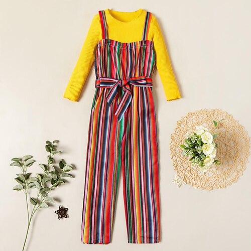 2 Pieces Kids Girls' Clothing Set Outfit Solid Color Long Sleeve Crewneck Cotton Set Formal Daily Fall Spring 2-8 Years Multi color
2 Pieces Kids Girls' Clothing Set Outfit Solid Color Long Sleeve Crewneck Cotton Set Formal Daily Fall Spring 2-8 Years Multi color