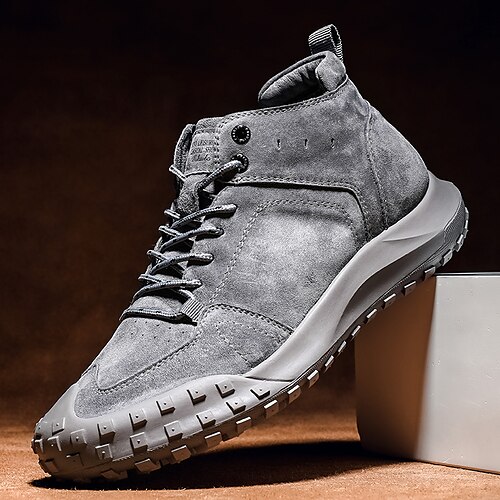 Homens Tênis Sapatos Confortáveis Atlético Caminhada Couro Ecológico Botas Acima do Joelho Cáqui Marron Cinzento Outono
Homens Tênis Sapatos Confortáveis Atlético Caminhada Couro Ecológico Botas Acima do Joelho Cáqui Marron Cinzento Outono