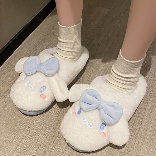 Women's Slippers Home Fuzzy Slippers Fluffy Slippers Winter Flat Heel Round Toe Polyester Loafer Rosy Pink Blue
Women's Slippers Home Fuzzy Slippers Fluffy Slippers Winter Flat Heel Round Toe Polyester Loafer Rosy Pink Blue