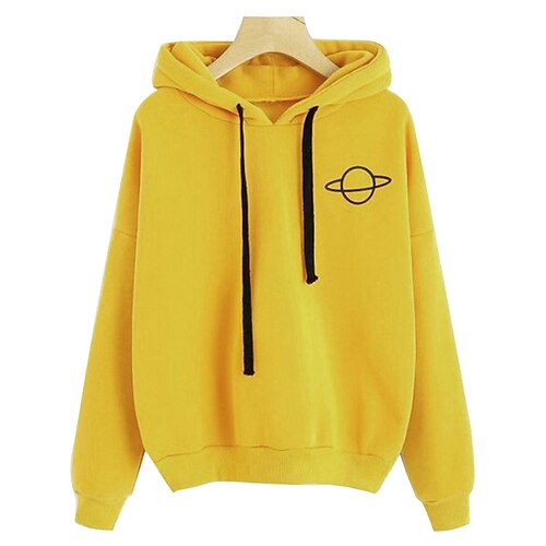 Women's Pullover Casual Pink Yellow Red Solid Color Graphic Casual Hoodie Long Sleeve S M L XL 2XL 3XL
Women's Pullover Casual Pink Yellow Red Solid Color Graphic Casual Hoodie Long Sleeve S M L XL 2XL 3XL