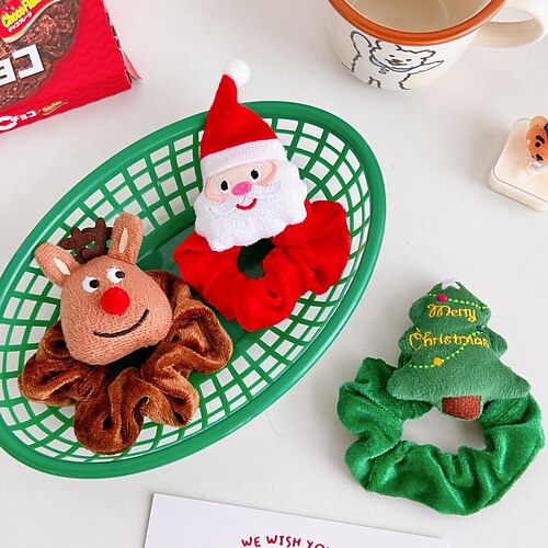 1PC Men's Women's Hair Ties Scrunchie For Formal Christmas Street Gift Head Classic Fabric Green Red Brown
1PC Men's Women's Hair Ties Scrunchie For Formal Christmas Street Gift Head Classic Fabric Green Red Brown