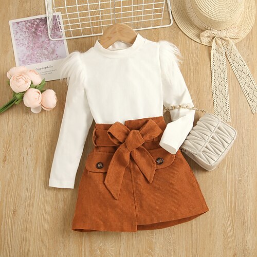 2 pezzi Bambino (1-4 anni) Da ragazza Tinta unica Completo Impostato Manica lunga Attivo Prestazioni 3-7 anni Inverno Bianco / Autunno
2 pezzi Bambino (1-4 anni) Da ragazza Tinta unica Completo Impostato Manica lunga Attivo Prestazioni 3-7 anni Inverno Bianco / Autunno