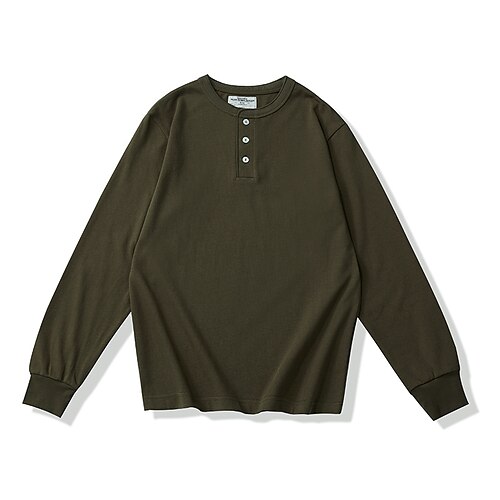 Men's Henley Shirt Tee Solid Colored Henley dark blue white black dark grey Army Green Street Casual Long Sleeve Button-Down Clothing Apparel Cotton Basic Fashion Classic
Men's Henley Shirt Tee Solid Colored Henley dark blue white black dark grey Army Green Street Casual Long Sleeve Button-Down Clothing Apparel Cotton Basic Fashion Classic