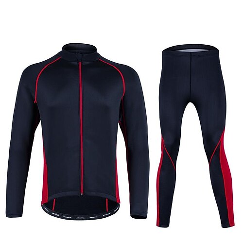 Men's Cycling Jacket with Pants Fleece Jacket Winter Thermal Warm Waterproof Windproof Fleece Lining Bike Windbreaker Clothing Suit Mountain Bike MTB Road Bike Cycling City Bike Cycling Blue Red Black
Men's Cycling Jacket with Pants Fleece Jacket Winter Thermal Warm Waterproof Windproof Fleece Lining Bike Windbreaker Clothing Suit Mountain Bike MTB Road Bike Cycling City Bike Cycling Blue Red Black