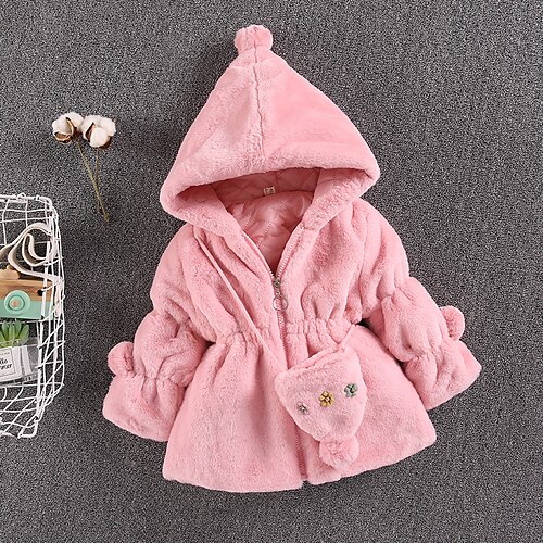 Toddler Girls' Fleece Jacket Solid Color Active School Coat Outerwear 3-7 Years Winter Purple Pink Red
Toddler Girls' Fleece Jacket Solid Color Active School Coat Outerwear 3-7 Years Winter Purple Pink Red