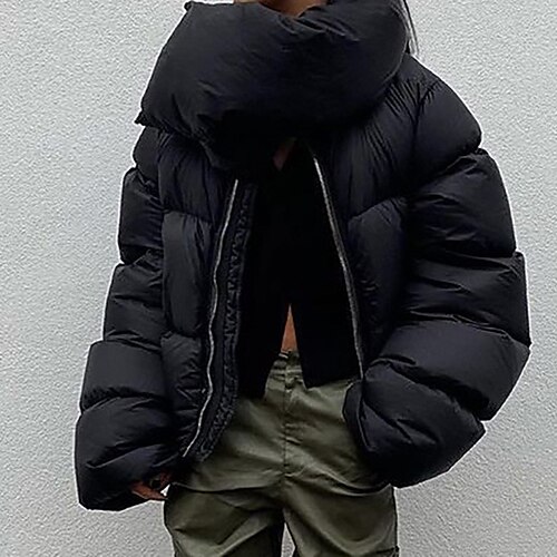 Women's Winter Jacket Winter Coat Parka Warm Breathable Outdoor Daily Wear Vacation Going out Zipper Zipper Stand Collar Fashion Ordinary Chic & Modern Solid Color Regular Fit Outerwear Long Sleeve
Women's Winter Jacket Winter Coat Parka Warm Breathable Outdoor Daily Wear Vacation Going out Zipper Zipper Stand Collar Fashion Ordinary Chic & Modern Solid Color Regular Fit Outerwear Long Sleeve