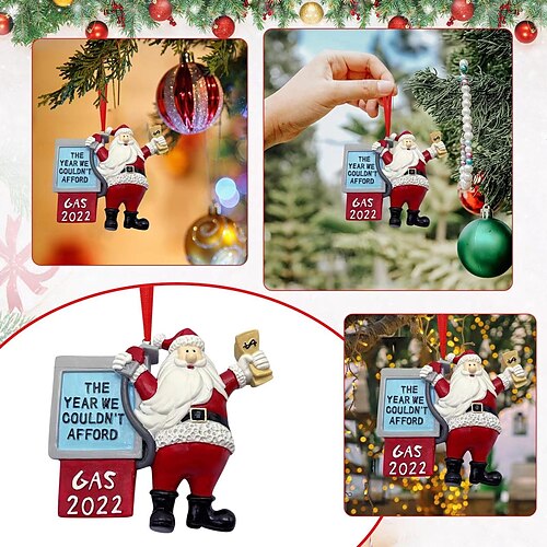Christmas Resin Ornaments 2022 Christmas Tree Resin Ornaments Gas Oil Santa Claus Hanging Pendant for Christmas Tree Decorations
Christmas Resin Ornaments 2022 Christmas Tree Resin Ornaments Gas Oil Santa Claus Hanging Pendant for Christmas Tree Decorations