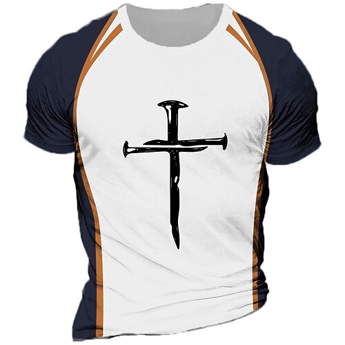 Men's T shirt Tee Templar Cross Graphic Prints Cross Crew Neck Green Black Navy Blue 3D Print Outdoor Street Short Sleeve Print Clothing Apparel Sports Designer Casual
Men's T shirt Tee Templar Cross Graphic Prints Cross Crew Neck Green Black Navy Blue 3D Print Outdoor Street Short Sleeve Print Clothing Apparel Sports Designer Casual
