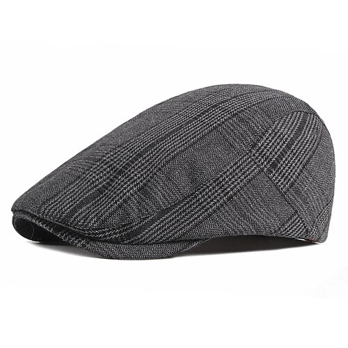 Hat Beret Hat Men's Light Gray Coffee Black Street Dailywear Weekend Print Plaid Portable Comfort Fashion
Hat Beret Hat Men's Light Gray Coffee Black Street Dailywear Weekend Print Plaid Portable Comfort Fashion