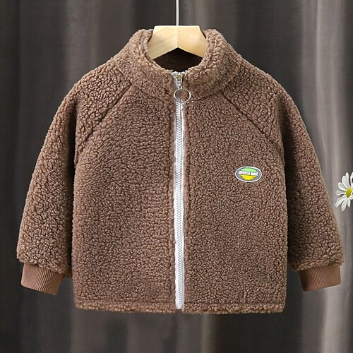 Toddler Boys Fleece Jacket Outerwear Solid Color Long Sleeve Coat Outdoor Adorable Daily Blue Pink Brown Winter Fall 7-13 Years
Toddler Boys Fleece Jacket Outerwear Solid Color Long Sleeve Coat Outdoor Adorable Daily Blue Pink Brown Winter Fall 7-13 Years