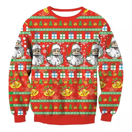 Inspired by Christmas Santa Claus Sweatshirt Anime Graphic Top For Men's Women's Unisex Adults' 3D Print 100% Polyester
Inspired by Christmas Santa Claus Sweatshirt Anime Graphic Top For Men's Women's Unisex Adults' 3D Print 100% Polyester