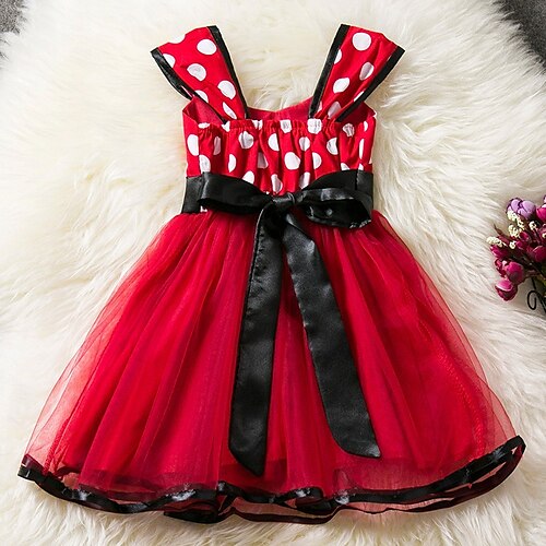 Kids Girls' Dress Polka Dot A Line Dress Dress School Sleeveless Active Dress 3-7 Years Winter Black Pink Red / Fashion / Fall
Kids Girls' Dress Polka Dot A Line Dress Dress School Sleeveless Active Dress 3-7 Years Winter Black Pink Red / Fashion / Fall