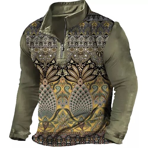 Men's Zip Up Sweatshirt Pullover Army Green Half Zip Pineapple Graphic Prints Zipper Print Daily Sports 3D Print Basic Designer Ethnic Spring Fall Clothing Apparel Hoodies Sweatshirts
Men's Zip Up Sweatshirt Pullover Army Green Half Zip Pineapple Graphic Prints Zipper Print Daily Sports 3D Print Basic Designer Ethnic Spring Fall Clothing Apparel Hoodies Sweatshirts