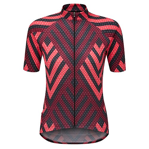 21Grams Women's Cycling Jersey Short Sleeve Bike Top with 3 Rear Pockets Mountain Bike MTB Road Bike Cycling Breathable Quick Dry Moisture Wicking Reflective Strips Red Blue Spandex Sports Clothing
21Grams Women's Cycling Jersey Short Sleeve Bike Top with 3 Rear Pockets Mountain Bike MTB Road Bike Cycling Breathable Quick Dry Moisture Wicking Reflective Strips Red Blue Spandex Sports Clothing