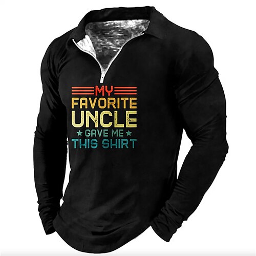 Men's Collar Polo Shirt Golf Shirt Letter Graphic Prints Turndown Black Wine 3D Print Outdoor Street Long Sleeve Zipper Print Clothing Apparel Fashion Designer Casual Breathable
Men's Collar Polo Shirt Golf Shirt Letter Graphic Prints Turndown Black Wine 3D Print Outdoor Street Long Sleeve Zipper Print Clothing Apparel Fashion Designer Casual Breathable