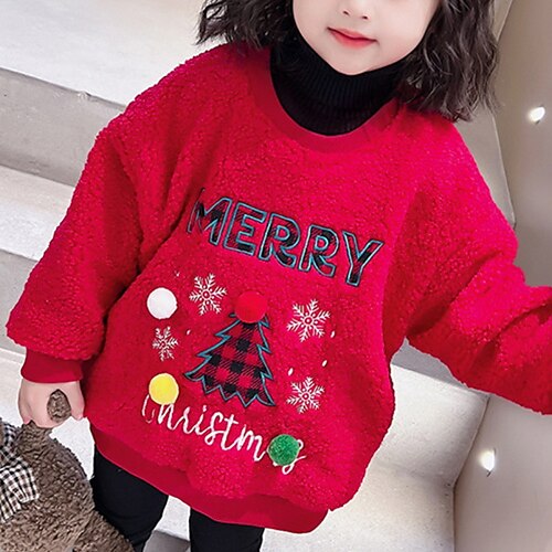 Toddler Girls' Ugly Sweater Cartoon School Long Sleeve Active 3-7 Years Winter Red
Toddler Girls' Ugly Sweater Cartoon School Long Sleeve Active 3-7 Years Winter Red