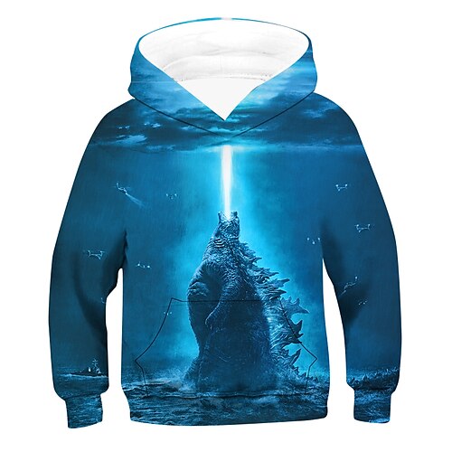 Kids Boys Hoodie Pullover Graphic Dinosaur Long Sleeve Pocket Children Top Outdoor Hoodie Active Cute Blue Winter 7-13 Years / Fall / Spring
Kids Boys Hoodie Pullover Graphic Dinosaur Long Sleeve Pocket Children Top Outdoor Hoodie Active Cute Blue Winter 7-13 Years / Fall / Spring