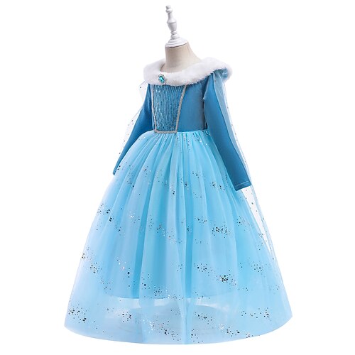 Kids Girls' Dress Sequin Party Dress Dress Performance Cotton Long Sleeve Princess Dress 3-10 Years Winter Light Blue Blue Navy Blue / Fall / Sweet
Kids Girls' Dress Sequin Party Dress Dress Performance Cotton Long Sleeve Princess Dress 3-10 Years Winter Light Blue Blue Navy Blue / Fall / Sweet