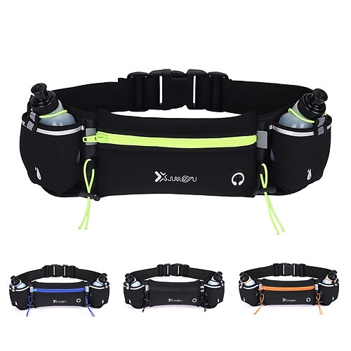 Waist Bag / Pack Running Pack for Running Jogging Bike / Cycling Recreational Cycling Sports Bag Reflective Adjustable Waterproof with Water Bottle Holder Nylon Lycra Spandex Men's Women's Running Bag
Waist Bag / Pack Running Pack for Running Jogging Bike / Cycling Recreational Cycling Sports Bag Reflective Adjustable Waterproof with Water Bottle Holder Nylon Lycra Spandex Men's Women's Running Bag