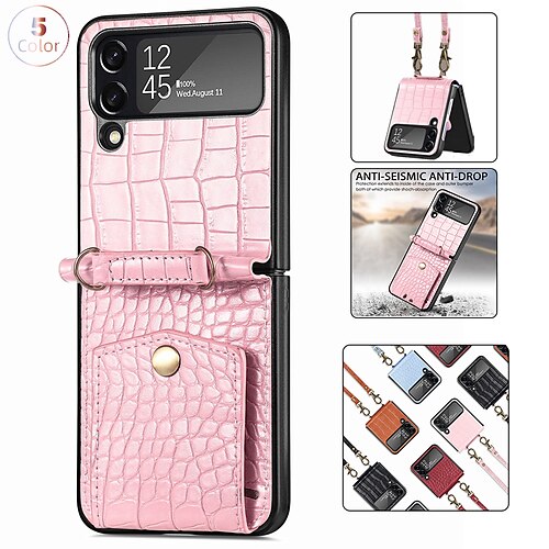 telefon Etui Til Samsung Galaxy Flip Etui Z Flip 4 Bærbar Vend Helkropsbeskyttelse Ensfarvet PC PU Læder
telefon Etui Til Samsung Galaxy Flip Etui Z Flip 4 Bærbar Vend Helkropsbeskyttelse Ensfarvet PC PU Læder