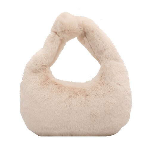 Women's Fluffy Bag Plush Bag Top Handle Bag Zipper Solid Color Daily Going out Yellow Khaki Beige Gray
Women's Fluffy Bag Plush Bag Top Handle Bag Zipper Solid Color Daily Going out Yellow Khaki Beige Gray