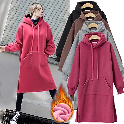 fleece thickened hooded sweater women's autumn and winter new korean version loose large size mid-length hip-pack sweater jacket trendy
fleece thickened hooded sweater women's autumn and winter new korean version loose large size mid-length hip-pack sweater jacket trendy