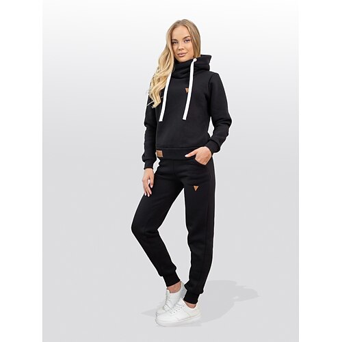 Women's Tracksuit Sweatsuit 2 Piece Street Winter Long Sleeve Fleece Thermal Warm Soft Fitness Running Jogging Sportswear Activewear Solid Colored Dark Grey Rosy Pink Light Grey / Hoodie / Casual
Women's Tracksuit Sweatsuit 2 Piece Street Winter Long Sleeve Fleece Thermal Warm Soft Fitness Running Jogging Sportswear Activewear Solid Colored Dark Grey Rosy Pink Light Grey / Hoodie / Casual