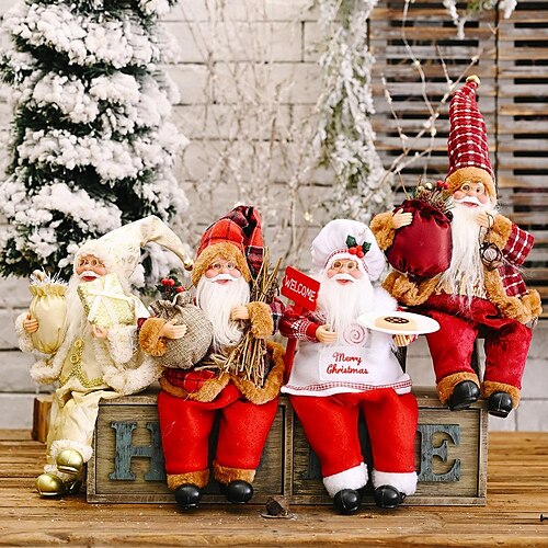 1pc,Christmas Seated Santa Doll,Holiday Decoration For Home, Christmas Supplies 3520CM
1pc,Christmas Seated Santa Doll,Holiday Decoration For Home, Christmas Supplies 3520CM