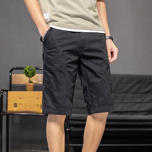 Men's Shorts Chino Shorts Bermuda shorts Work Shorts Pocket Plain Comfort Short Casual Daily Holiday Streetwear Stylish ArmyGreen Black
Men's Shorts Chino Shorts Bermuda shorts Work Shorts Pocket Plain Comfort Short Casual Daily Holiday Streetwear Stylish ArmyGreen Black