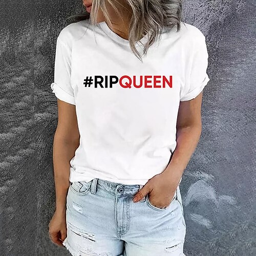 Women's T shirt Tee Green Pink Yellow Graphic Letter Print Short Sleeve Daily Holiday Basic Round Neck Regular Painting S
Women's T shirt Tee Green Pink Yellow Graphic Letter Print Short Sleeve Daily Holiday Basic Round Neck Regular Painting S