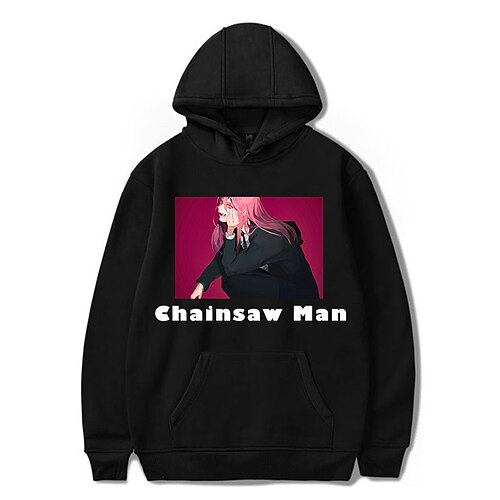 Inspired by Chainsaw Man Power Hoodie Cartoon Manga Anime Front Pocket Graphic Hoodie For Men's Women's Unisex Adults' Hot Stamping 100% Polyester
Inspired by Chainsaw Man Power Hoodie Cartoon Manga Anime Front Pocket Graphic Hoodie For Men's Women's Unisex Adults' Hot Stamping 100% Polyester