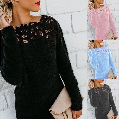 Women's Blouse Shirt dark brown claret ArmyGreen Plain Cut Out Long Sleeve Casual Basic Round Neck Regular S
Women's Blouse Shirt dark brown claret ArmyGreen Plain Cut Out Long Sleeve Casual Basic Round Neck Regular S