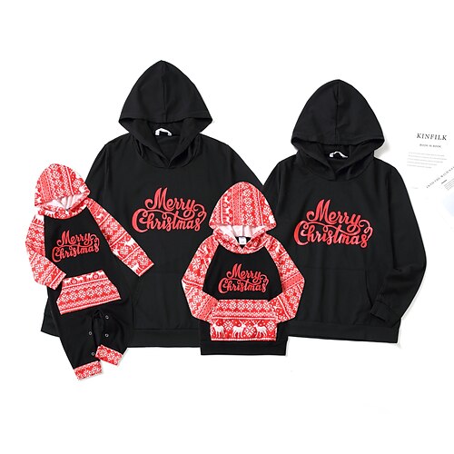 Family Sweatshirt Letter Casual Black Long Sleeve Daily Matching Outfits
Family Sweatshirt Letter Casual Black Long Sleeve Daily Matching Outfits