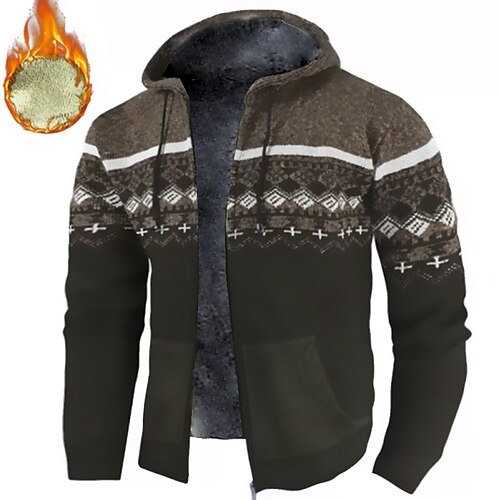 Men's Fleece Jacket Full Zip Hoodie Fleece Hoodie Sherpa Jacket Green Blue Purple Coffee Gray Hooded Color Block Graphic Prints Zipper Print Sports Outdoor Daily Sports 3D Print Fleece Streetwear
Men's Fleece Jacket Full Zip Hoodie Fleece Hoodie Sherpa Jacket Green Blue Purple Coffee Gray Hooded Color Block Graphic Prints Zipper Print Sports Outdoor Daily Sports 3D Print Fleece Streetwear