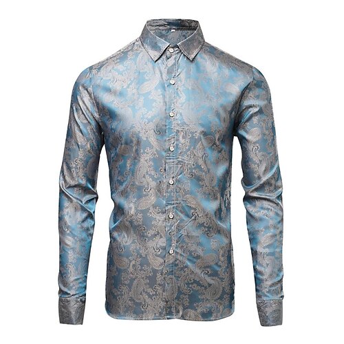Men's Shirt Floral Graphic Prints Turndown Blue 3D Print Christmas Street Long Sleeve Button-Down Print Clothing Apparel Fashion Designer Casual Soft
Men's Shirt Floral Graphic Prints Turndown Blue 3D Print Christmas Street Long Sleeve Button-Down Print Clothing Apparel Fashion Designer Casual Soft