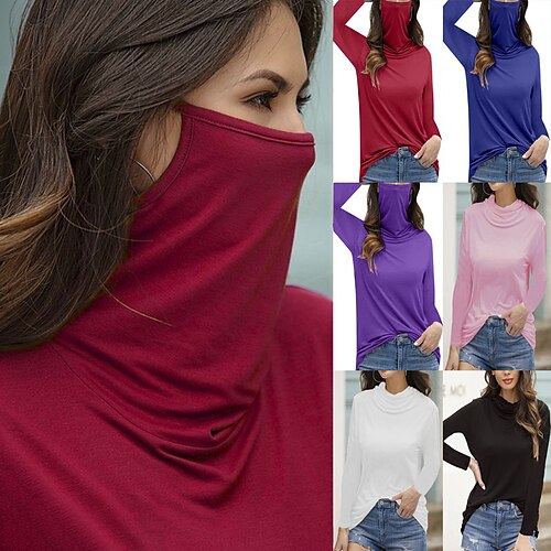 Dame Bluse T skjorte Lapper Ensfarget / vanlig farge Grunnleggende Klassisk Normal Vår & Vinter Svart Blå Lilla Rosa Hvit
Dame Bluse T skjorte Lapper Ensfarget / vanlig farge Grunnleggende Klassisk Normal Vår & Vinter Svart Blå Lilla Rosa Hvit